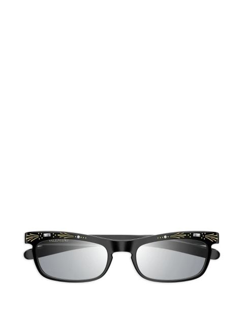 VALENTINO GARAVANI EYEWEAR VLogo Signature crystal-embellished sunglasses - Black - zdjęcie produktu nr 1