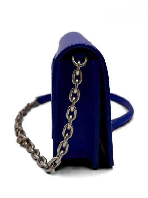 Off-White arrow-detail cross body bag - Blue