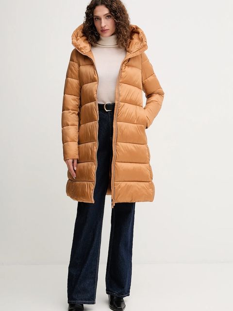 Save The Duck kurtka LYSA kolor brązowy zimowa D40279W.IRIS21 - zdjęcie produktu nr 2