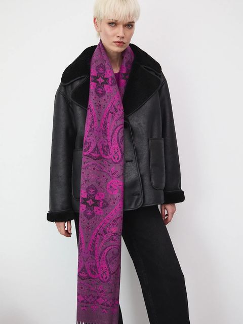 Medicine szal damski kolor multicolor wzorzysty - zdjęcie produktu nr 1