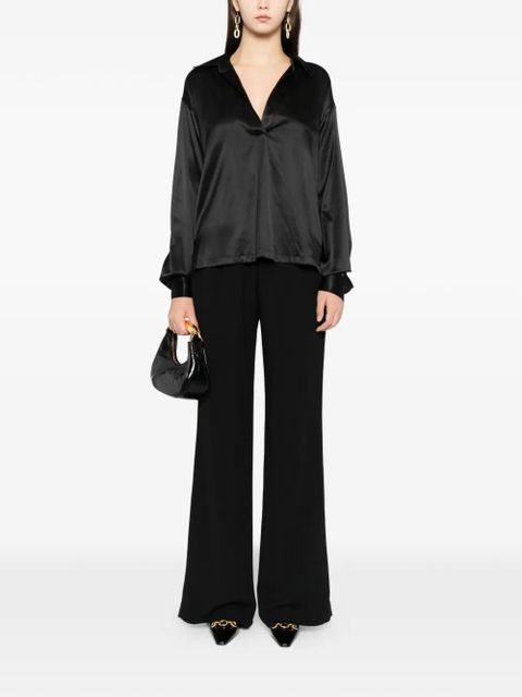 TOM FORD satin blouse - Black