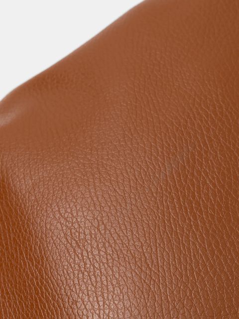 Answear.LAB torebka skórzana kolor brązowy