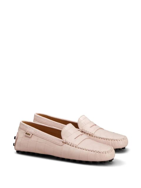 Tod's Gommino leather loafers - Pink