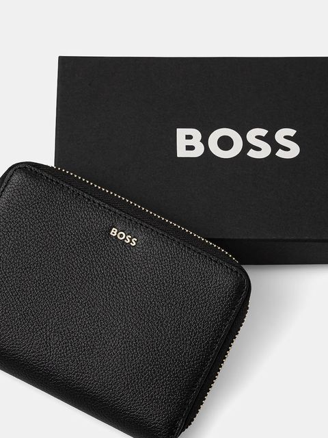 BOSS etui na kartę skórzane