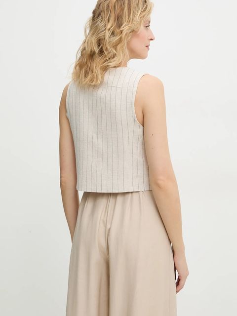 Answear.LAB kamizelka z lnem