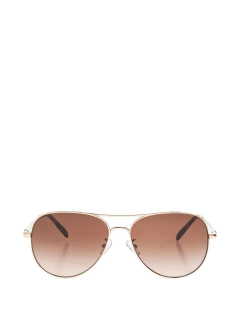 Tory Burch pilot-frame sunglasses - Gold - zdjęcie produktu nr 1