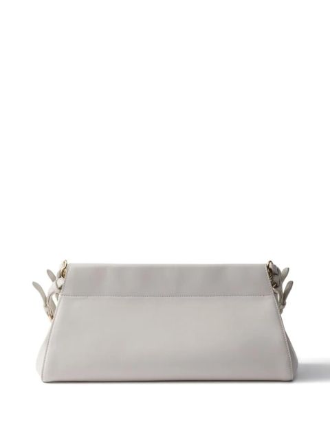 Prada medium Echaîné leather shoulder bag - White - zdjęcie produktu nr 2