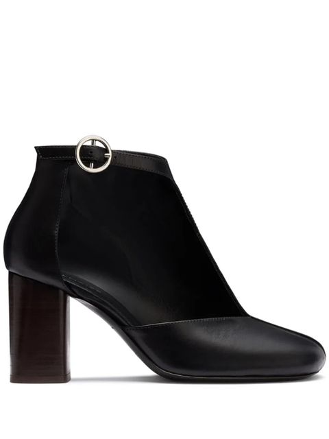 LEMAIRE 80mm Cut Out boots - Black - zdjęcie produktu nr 1