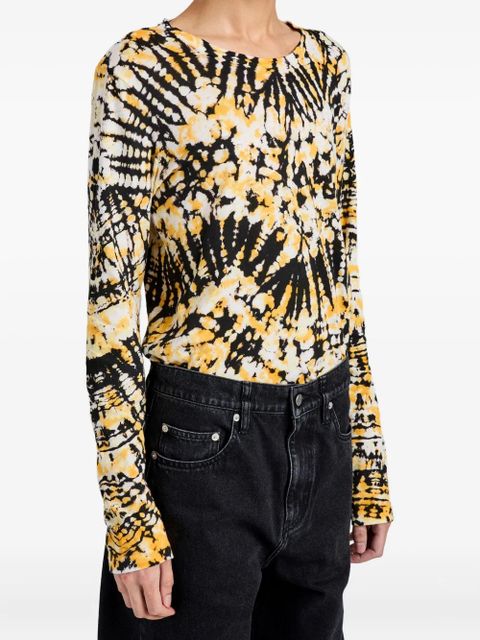 Proenza Schouler Mia long-sleeve top - Yellow