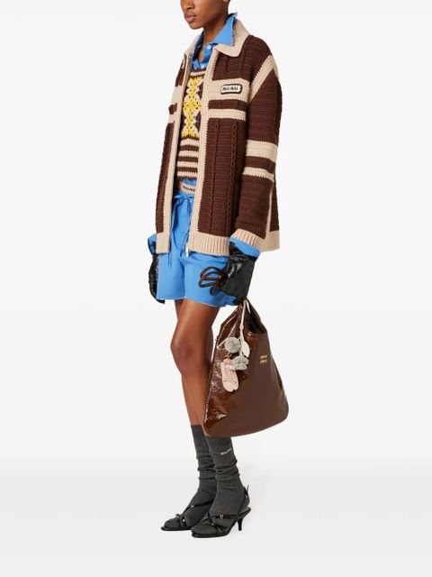 Miu Miu Ivy tote bag - Brown
