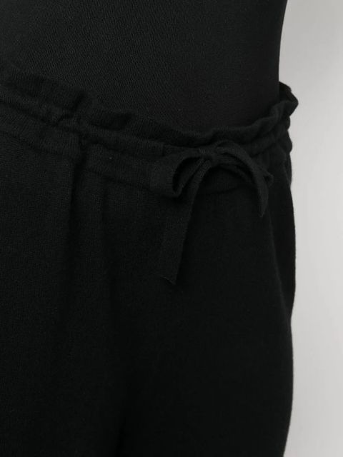 Jil Sander wide-leg knitted trousers - Black