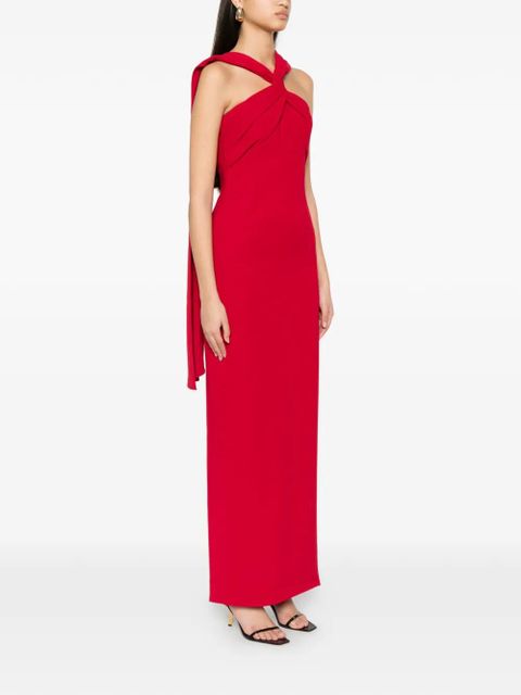 Solace London Rona maxi dress - Red