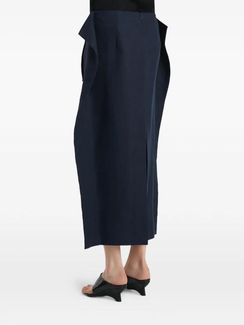 KHAITE Gorgi skirt - Blue