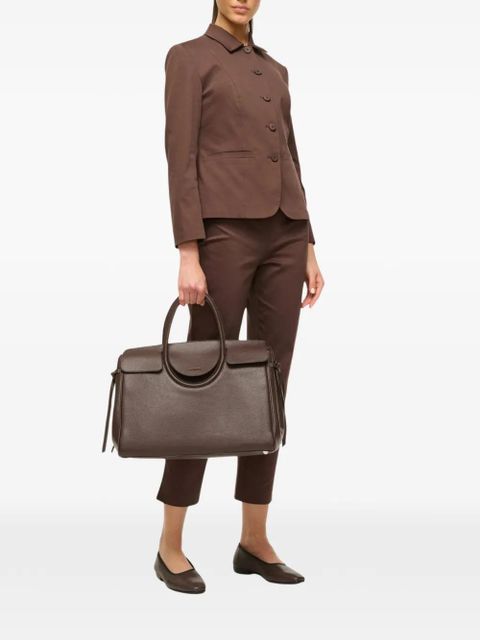 STAUD Maude leather tote bag - Brown - zdjęcie produktu nr 2