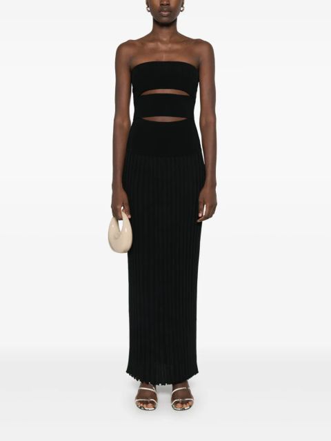 Christopher Esber Slash maxi dress - Black - zdjęcie produktu nr 2