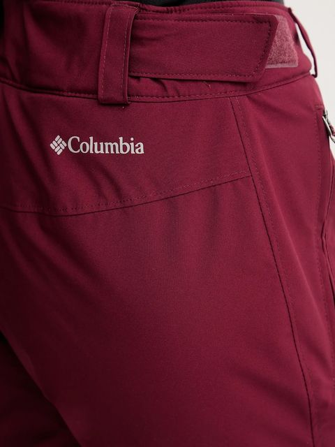 Columbia spodnie Shafer Canyon kolor bordowy 2085951