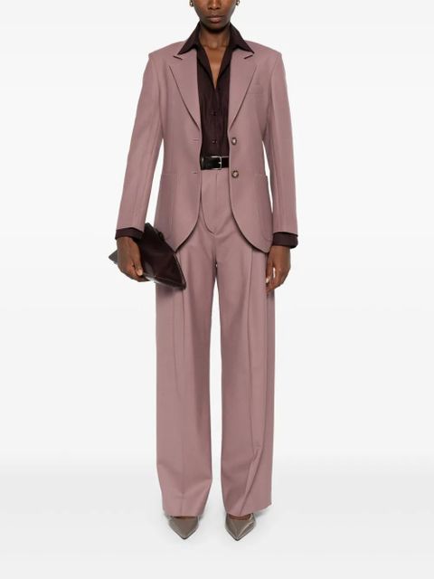 Victoria Beckham pleated tailored trousers - Pink - zdjęcie produktu nr 2