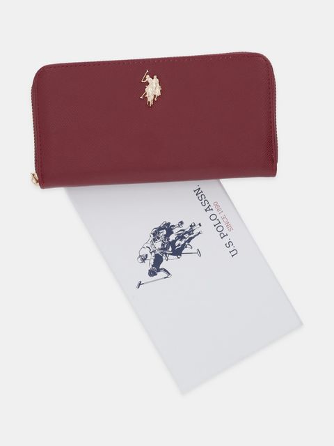 U.S. Polo Assn. portfel Jones damski kolor bordowy BEUJE8658WVP