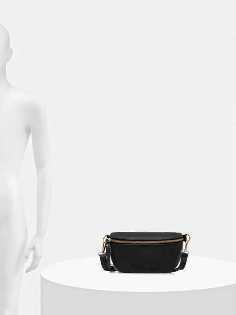 Answear Lab nerka skórzana kolor czarny