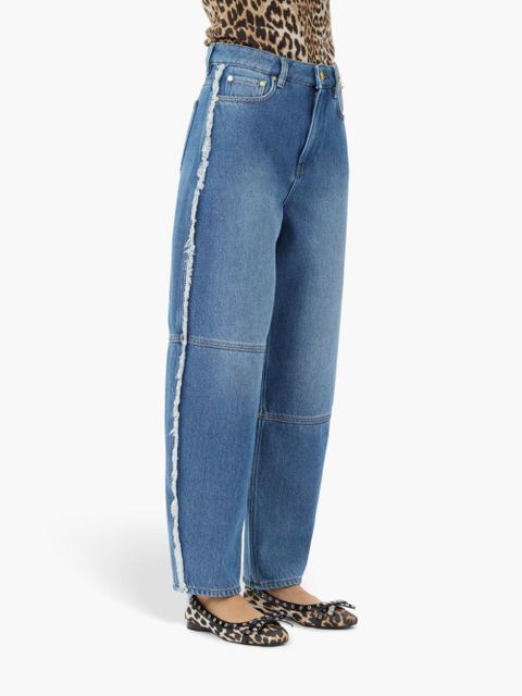 GANNI Heavy Stary jeans - Blue