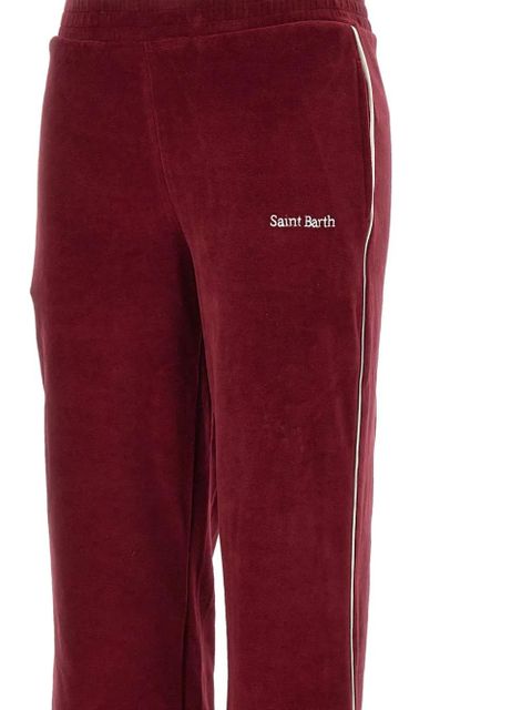 MC2 Saint Barth Yvonne embroidered-logo track pants - zdjęcie produktu nr 2