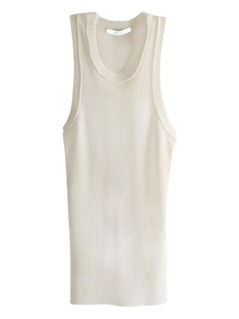 Givenchy ribbed racer-back tank top - White - zdjęcie produktu nr 1