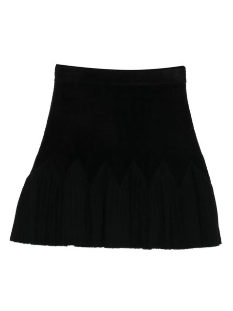 SANDRO pleated skirt - Black - zdjęcie produktu nr 1