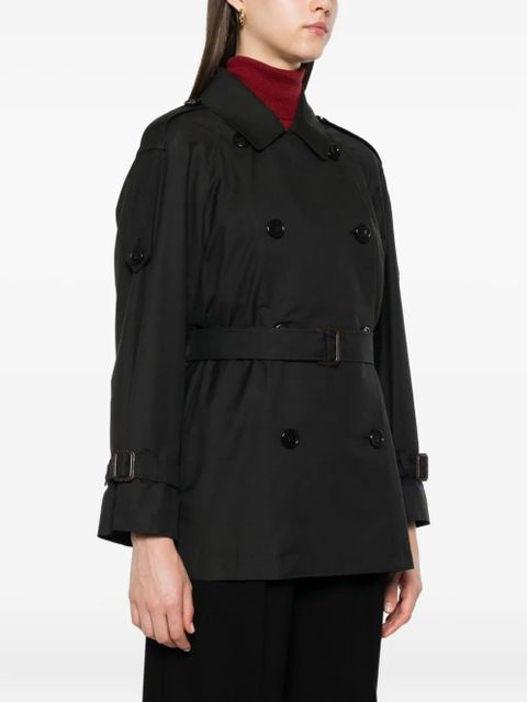 Max Mara double-breasted belted jacket - Black