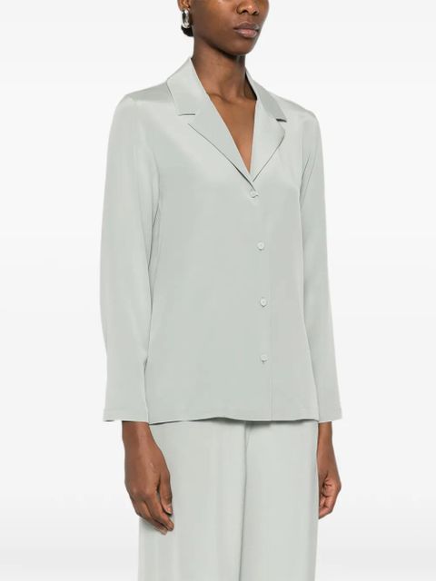 Max Mara collared buttoned shirt - Green