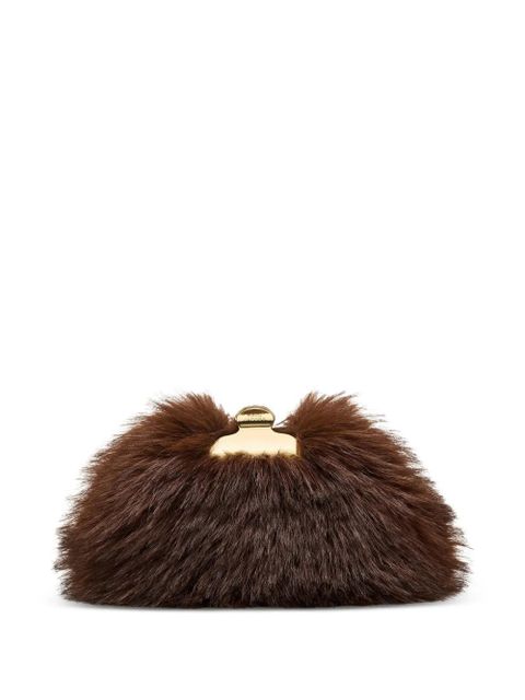 Marc Jacobs small Claw Clip clutch bag - Brown - zdjęcie produktu nr 1
