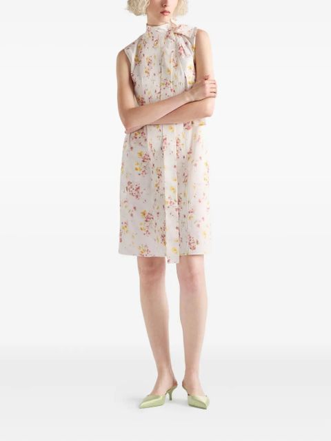 Prada floral-print dress - Pink - zdjęcie produktu nr 2