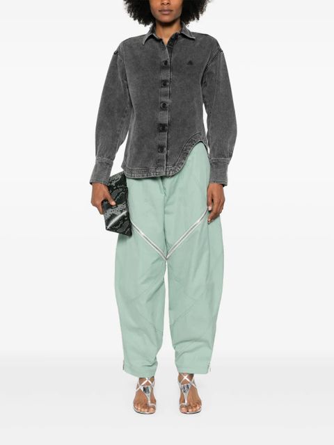 The Attico Eliza shirt - Black