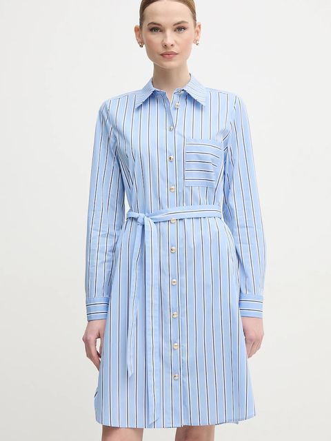 Marc Aurel sukienka kolor niebieski mini rozkloszowana 6525-2000-24780 - zdjęcie produktu nr 1