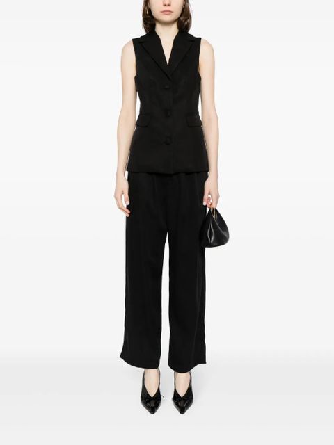 Reformation Billie tailored gillet - Black - zdjęcie produktu nr 2