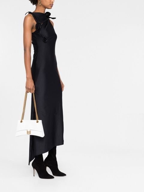 Balenciaga small Crush crocodile-embossed shoulder bag - White - zdjęcie produktu nr 2