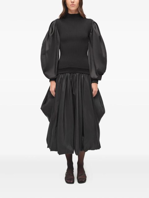 Simkhai Jackie long-sleeve blouse - Black - zdjęcie produktu nr 2