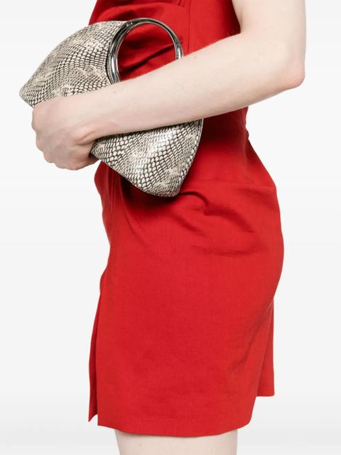 Magda Butrym one-shoulder ruched mini dress - Red - zdjęcie produktu nr 2