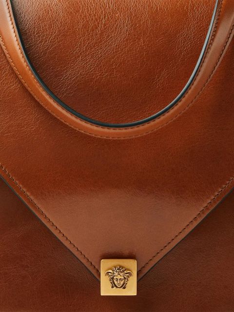 Versace Severine leather shoulder bag - Brown