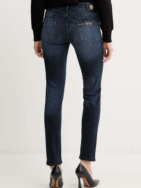 Versace Jeans Couture jeansy damskie kolor niebieski 79HAB5K1 CDWAB - zdjęcie produktu nr 2