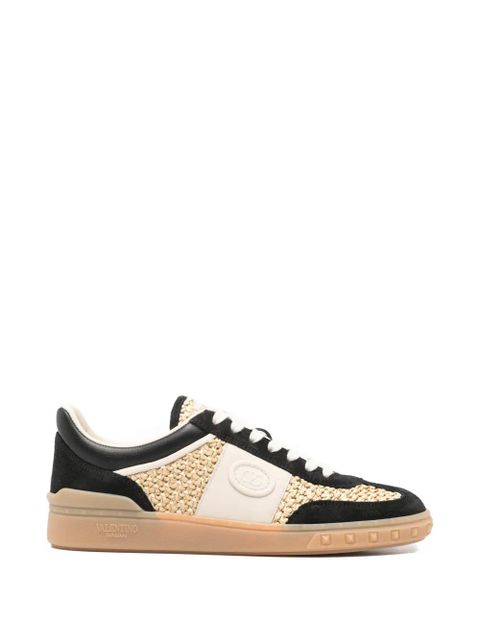 Valentino Garavani Upvillage raffia sneakers - Neutrals - zdjęcie produktu nr 1