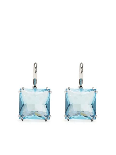 Swarovski Millenia square-cut crystal earrings - Blue - zdjęcie produktu nr 1