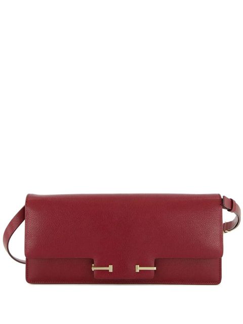 TOM FORD Aube E/W leather shoulder bag - Red - zdjęcie produktu nr 1