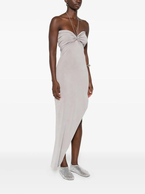 Alexander Wang asymmetric mini dress - Grey