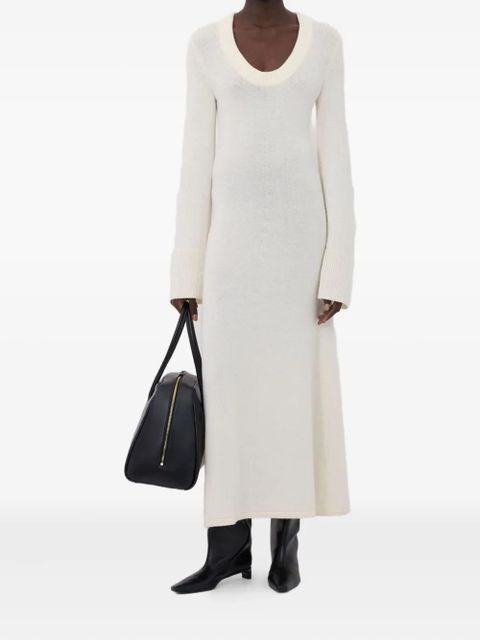 LouLou de Saison Ari midi dress - Neutrals - zdjęcie produktu nr 2