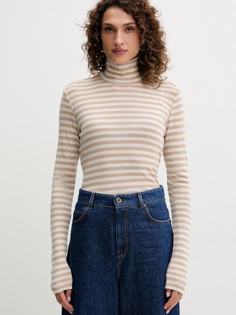 MM by Max Mara longsleeve z dodatkiem wełny BLASY