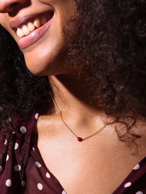 Design Letters naszyjnik ze srebra pokrytego złotem