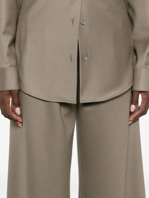 The Row Gala elasticated-waist trousers - Neutrals