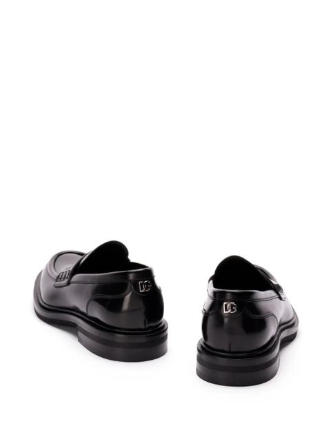 Dolce & Gabbana D&G leather loafers - Black