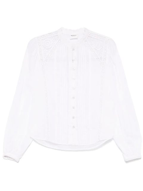 MARANT ÉTOILE Greicy shirt - White - zdjęcie produktu nr 1