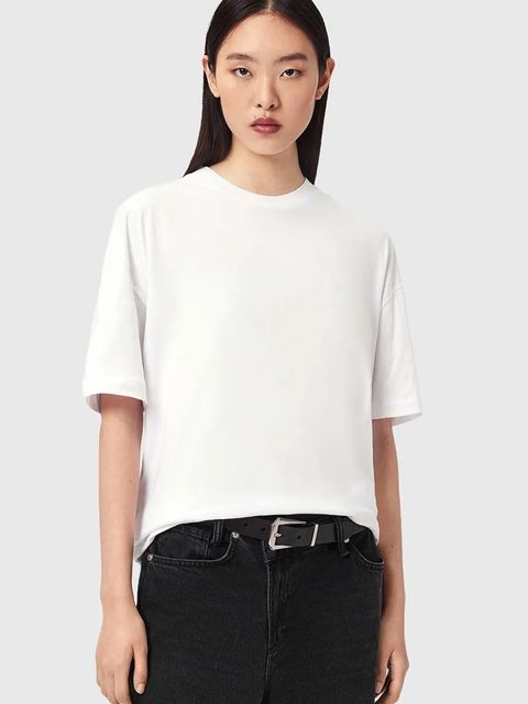 AllSaints t-shirt damski bawełniany FUSE - zdjęcie produktu nr 1